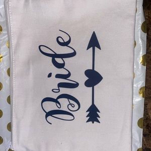 New! Bride Tote. White.